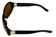 Load image into Gallery viewer, Esprit Women's Sunglasses Plastic Rectangle Brown / Crystal / Brown. ET19315 532
