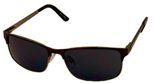 Load image into Gallery viewer, Perry Ellis Mens Sunglass Light Brown Metal Rectangle, Solid Brown Lens PE64 1
