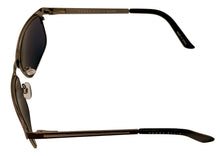Load image into Gallery viewer, Perry Ellis Mens Sunglass Light Brown Metal Rectangle, Solid Brown Lens PE64 1
