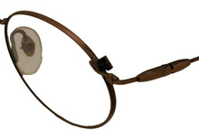 Load image into Gallery viewer, Bob Mackie Mens Bronze Oval Metal Reading Glass Frame. BM 773. 48mm. 2.5X