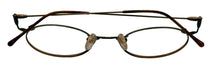 Load image into Gallery viewer, Bob Mackie Mens Bronze Oval Metal Eyewear Frame Frame. BM 773. 48mm