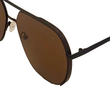 Load image into Gallery viewer, Guess Sunglass Mens Matte Black Aviator, Brown Lens GO00064 2E