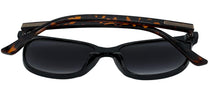 Load image into Gallery viewer, Kenneth Cole Reaction Mens Black Tortoise Sunglass Soft Square Plastic KC1405 1B
