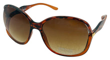 Load image into Gallery viewer, Kenneth Cole Reaction Womens Plastic Sunglass Tortoise Brown, KC1231 56F