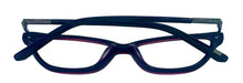 Load image into Gallery viewer, Jones New York Womens Plastic Soft Rectangle Eyewear Frame, J223 Purple 49mm