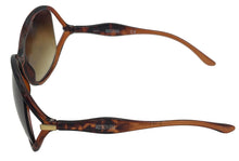 Load image into Gallery viewer, Kenneth Cole Reaction Womens Plastic Sunglass Tortoise Brown, KC1231 56F