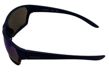 Load image into Gallery viewer, Timberland Sunglass Mens Matte Blue Plastic Rectangle Wrap Smoke Len TB7278 91A