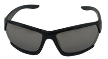 Load image into Gallery viewer, Timberland Sunglass Mens Matt Black Plastic Rectangle Wrap Mirror Len TB7278 2A