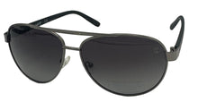 Load image into Gallery viewer, Timberland Men Gunmetal Sunglass Metal Aviator, Smoke Polarized Lens TB7141 9D