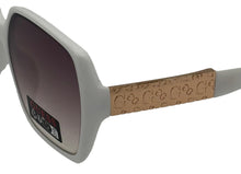 Load image into Gallery viewer, Guess Sunglass Womens White Oversized Square Plastic, Gradient Lens GO00031. 21F