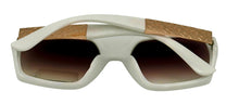 Load image into Gallery viewer, Guess Sunglass Womens White Oversized Square Plastic, Gradient Lens GO00031. 21F