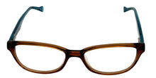 Load image into Gallery viewer, Lucky Brand Womens Ophthalmic Eyeglass Soft Rectangle Kona Brown Plastic 51mm