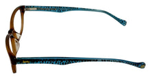 Load image into Gallery viewer, Lucky Brand Womens Ophthalmic Eyeglass Soft Rectangle Kona Brown Plastic 51mm
