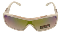 Load image into Gallery viewer, Guess Mens White Shield Sunglasses, MIrror Lens. GO00035. 21U