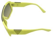 Load image into Gallery viewer, Guess Mens Yellow Shield Sunglasses, Smoke MIrror Lens. GO00035. 39C