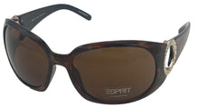 Load image into Gallery viewer, Esprit Women's Sunglasses Plastic Large Rectangle Wrap Tortoise ET19291 532