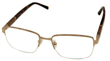 Load image into Gallery viewer, Jones New York Mens Gold Rimless Rectangle Eyewear Frame, J367. 55mm