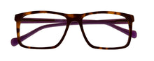 Load image into Gallery viewer, Lucky Mens Tortoise Soft Rectangle Plastic Frame. D204. 56mm