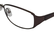 Load image into Gallery viewer, Jones New York Womens Metal Rectangle Eyewear Frame, J472 Brown 52mm