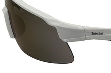 Load image into Gallery viewer, Timberland Sunglass Mens White Rectangle Plastic, Smoke Lens TB7279. 21A
