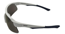 Load image into Gallery viewer, Timberland Sunglass Mens White Rectangle Plastic, Smoke Lens TB7279. 21A