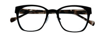 Load image into Gallery viewer, Lucky Mens Stainless Steel Square Metal Eyewear Frame. D106 Black 49mm