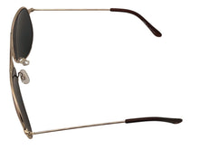 Load image into Gallery viewer, Tony Hawk Mens Sunglass Classic Gold Metal Aviator, Orange Mirror Lens TH47 1