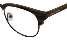 Load image into Gallery viewer, Lucky Big Kids Stainless Steel Square Metal Eyewear Frame. D806 Olive Horn. 47mm