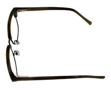 Load image into Gallery viewer, Lucky Big Kids Stainless Steel Square Metal Eyewear Frame. D806 Olive Horn. 47mm