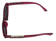 Load image into Gallery viewer, Guess Sunglass Womens Pink Plastic Cateye Sunglass, Smoke Lens GO00070. 72B