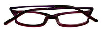 Load image into Gallery viewer, Jones New York Ophthalmic Plastic Rectangle Eyewear Frame, J213 Purple. 47mm