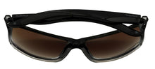 Load image into Gallery viewer, Share Timberland Sunglass Mens Black Fade Plastic Wrap, Gradient Lens TU00021. 3B