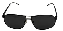 Load image into Gallery viewer, Timberland Sunglass Mens Shiny Black Rectangle , Smoke Polarized Lens TU00007 1D