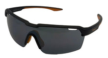 Load image into Gallery viewer, Timberland Sunglass Mens Black Plastic Shield, Smoke Mirror Lens TU00020. 2C