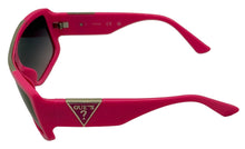 Load image into Gallery viewer, Guess Mens Pink Shield Sunglasses, Smoke Gradient Lens. GO00035. 72B
