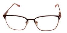 Load image into Gallery viewer, ucky Brand Big Kids Ophthalmic Eyeglass Rectangle Black Blush Metal D721 47mm