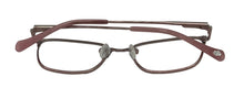 Load image into Gallery viewer, ucky Brand Big Kids Ophthalmic Eyeglass Rectangle Black Blush Metal D721 47mm