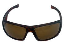 Load image into Gallery viewer, Timberland Sunglass Mens Dark Havana Plastic Wrap, Polarized Lens TU00011. 56H