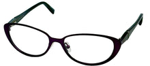 Load image into Gallery viewer, Jones New York Eggplant Mens Metal Oval Eyewear Frame, J475. 53mm Jones New York