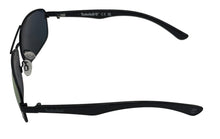 Load image into Gallery viewer, Timberland Sunglass Mens Black Rectangle Aviator, Orange Mirror Lens TU00024. IU