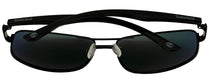 Load image into Gallery viewer, Timberland Sunglass Mens Black Rectangle Aviator, Orange Mirror Lens TU00024. IU