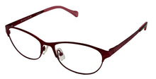Load image into Gallery viewer, Lucky Brand Ophthalmic Eyeglass Mens Square Metal Red Waves 53