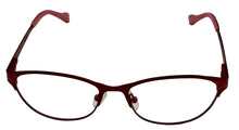 Load image into Gallery viewer, Lucky Brand Ophthalmic Eyeglass Mens Square Metal Red Waves 53