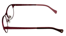Load image into Gallery viewer, Lucky Brand Ophthalmic Eyeglass Mens Square Metal Red Waves 53