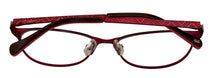 Load image into Gallery viewer, Lucky Brand Ophthalmic Eyeglass Mens Square Metal Red Waves 53