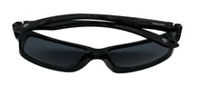 Load image into Gallery viewer, Timberland Mens Rectang Shiny Black Plastic Sunglass,Smoke Lens TB7155 1A