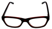 Load image into Gallery viewer, Jones New York Mens Petite Plastic Rectangle Eyewear Frame Burgundy J221 . 48mm