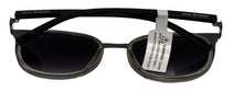 Load image into Gallery viewer, Isaac Mizrahi Womens Square Crystal Gunmetal Plastic Sunglass. IM31266 GU