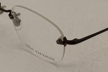Load image into Gallery viewer, John Varvatos Rimless Rectangle Mens Ant Brown / Metal Eyewear Frame V110 OV 50mm