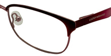 Load image into Gallery viewer, Lucky Brand Big Kids Eyeglass Rectangle Pink Metal D703 49mm